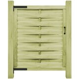 vidaXL Vrtna vrata od impregnirane borovine 100 x 125 cm zelena Cijene
