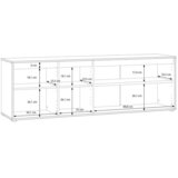 Modern Living Tv-element Eliston, Kašmir, Barva Hrasta | Shoptok.si