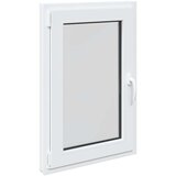 vidaXL Kletno okno "RISOR" 60x100 cm vrtljivo-nagibno DIN levo belo | Shoptok.si