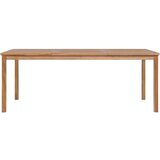  Vrtni stol 200 x 100 x 77 cm masivna tikovina | shoptok.hr
