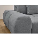 Bobochic Paris Temno siva raztegljiva/s prostorom za shranjevanje kotna sedežna garnitura iz šenilje (desni kot/z ležalnikom) Everest – | Shoptok.si