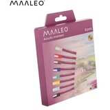 Maaleo akrilni markeri, set od 8 boja, 8 ml | shoptok.hr
