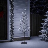  LED božićno drvce Bijela Čelik 196 LED lampica | shoptok.hr