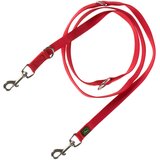 Hunter povodec Vario Basic, rdeč - 200 cm dolg, 20 mm širok Cene