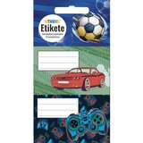  Etikete šolske za zvezke kids boys 1/10 VSE ZA ŠOLO | Shoptok.si