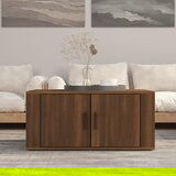vidaXL Klubska mizica rjav hrast 80x50x36 cm inženirski les Cene