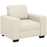 SOFA 3 pcs Bež 221 x 80 x 82 cm Platnasta tkanina | shoptok.hr