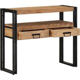  Konzolna stolica Smeđa 90 x 33 x 75 cm Čvrsto drvo akacije | Eponuda.ba