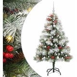  Umjetno božićno drvce S LED lampica Zelena i bijela 150 cm | shoptok.hr
