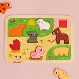 Janod lesena sestavljanka at the farm | Shoptok.si