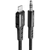 Acefast AUX audio kabel za iPhone MFI Lightning - 3,5mm mini jack 1,2m črn, (21090891) | Shoptok.si