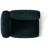 Micadoni Temno moder modul za sedežno garnituro iz tkanine bouclé (levi kot) Martina – Home | Shoptok.si