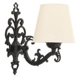 Opviq Claire zidna lampa, 15x10x13cm, IP20, krem-crna cijene