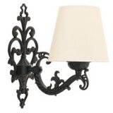 Opviq zidna lampa claire cream black | ePonuda.com
