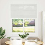 vidaXL Plisirana roleta svijetlosiva 110x100 cm širina tkanine 109,4cm | shoptok.hr