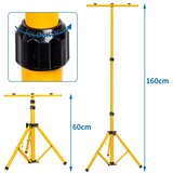 Aigostar LED reflektor sa stalkom 2xLED/30W/230V 6500K IP65 narandžasta/crna | Eponuda.com