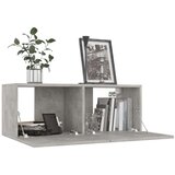  7-dijelni set TV ormarića siva boja betona od iverice | shoptok.hr