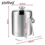  Zortiva kanta za led - hvataljke + žlica | shoptok.hr