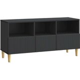 TV omarica s predalom Črna 102 x 34,5 x 50 cm Inženirski les, (5000238888) | Shoptok.si