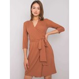LAKERTA Dress-LK-SK-507665.17P-light brown | Shoptok.si