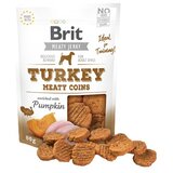 Brit Jerky Turkey Meaty Coins - Puran - poslastica za pse - 80 g, (21385652) Cene