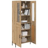  Highboard Umjetnički hrast 69,5 x 34 x 180 cm Konstruirano drvo | shoptok.hr