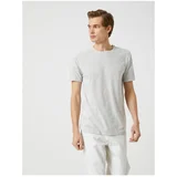 Koton T-Shirt - Gray - Regular fit