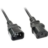 Lindy 30331 napajalni kabel Črna 2 m C14 priključek C13 priključek | Shoptok.si