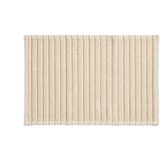 Kave Home Rumena/bež tekstilna kopalniška preproga 50x80 cm Merade – u