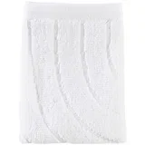 Bela frotirna bombažna brisača 30x30 cm Time –