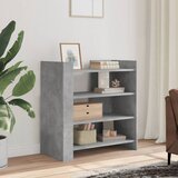  Komoda siva boja betona 73,5x35x75 cm od konstruiranog drva | Eponuda.ba