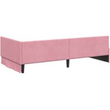  Kotni okvir postelje z matrico Drugo 2 pcs Siva Žamet, (5000123334) | Shoptok.si