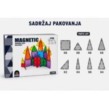 Classic World Magnetni konstruktor Rainbow Mini zamak 48 delova ST0723778B Magnetne kocke Slike