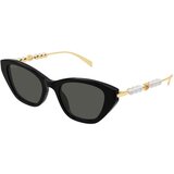 Gucci GG1968S 001 ONE SIZE (50) Črna/Siva Cene
