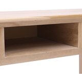  Pisaći stol prirodna boja 110 x 45 x 76 cm drveni | shoptok.hr