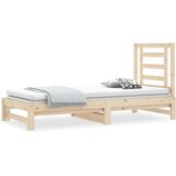  Dnevni ležaj na izvlačenje 2 x (90 x 200) cm masivna borovina | Eponuda.com