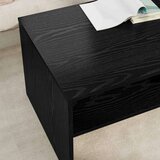  Klubska miza Črna Orehovina 100 x 50 x 40 cm Konstruiran les, (5000120443) | Shoptok.si
