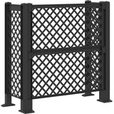  Rešetak za kantu Antracit 123 x 47 x 114 cm PP | Shoptok.si