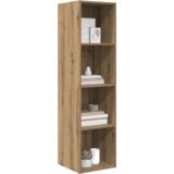 vidaXL TV ormar hrast artisan 37 x 37 x 142.5 cm Konstruirano drvo | shoptok.hr