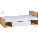 Dolmar Otroška postelja Arca AR9 90x195 cm - bela/hrast