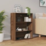 Viseći zidni ormarić boja smeđeg hrasta 69,5 x 32,5 x 90 cm | shoptok.hr