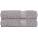  Ručnici za ruke FROGN 2 kom. sivi 50x100 cm 360 g/m² | Shoptok.si