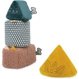 Kaloo Stimuli Sensory Shapes mehke senzorične igralne kocke 4 kos Slike