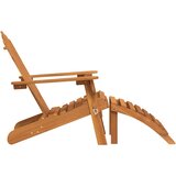  Vrtna stolica Adirondack s osloncem za noge od bagremovog drva | shoptok.hr