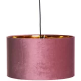 Honsel Moderne hanglamp roze 40 cm E27 - Rosalina