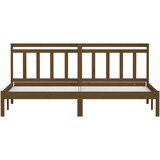  Okvir za krevet od masivne borovine boja meda 200 x 200 cm | shoptok.hr