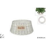 Novogodišnji program novogodišnji korpa pletena za jelku 45x20 cm bela xna15000461 | Eponuda.com