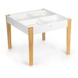 ECO TOYS stol sa spremnikom za igračke i dvije stolice | Eponuda.com