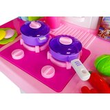  Dječja kuhinja s loncima za vodu i zvučnim efektima + dodaci - roza | shoptok.hr