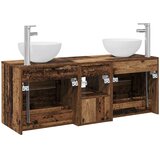  Set ormarića za kupaonicu 3 kom. Staro drvo 49,5 x 41 x 64,5 cm | shoptok.hr